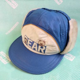 【帽子】全日本帽子教会 子供用 耳あてキャップ BEAR
