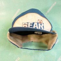【帽子】全日本帽子教会 子供用 耳あてキャップ BEAR 毛並み