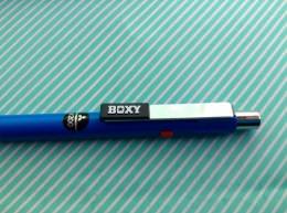 【ボールペン】三菱 BOXY-200 3色(当時物) フック
