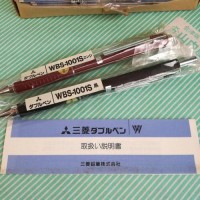 【ペン】三菱 ダブルペン　2機能 シャープ&ボール カラー