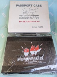 【ケース】カセットテープ収納ケース　カセットミュージック 黒
