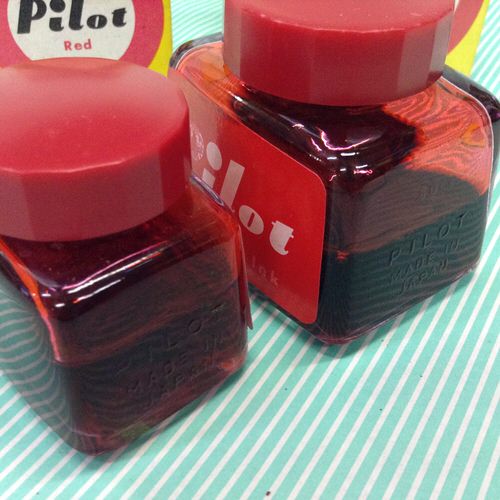 インク パイロット 万年筆インク 赤 2サイズ 山内屋商店 会津 インク パイロット 万年筆インク 赤 2サイズ 山内屋商店 会津