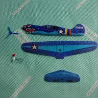 【おもちゃ】ソフトグライダー 発泡スチロール飛行機 8種 パーツ