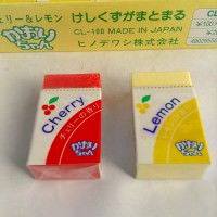 【消しゴム】ヒノデワシ チェリー&レモンの香り 本体