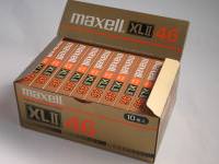 【カセットテープ】maxell XLⅡ HIGH 箱