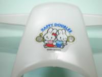 【おまる】和式トイレ用おまる HAPPY DOUBLES シール