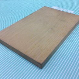 【版画板】ゴム　木材　はがきサイズ 2素材 持ちて