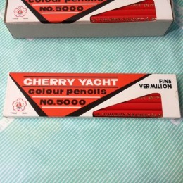 【鉛筆】CHERRY YACHT NO5000 赤鉛筆