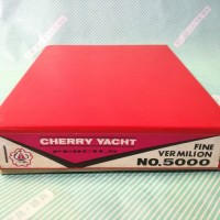 【鉛筆】CHERRY YACHT NO5000 赤鉛筆 外箱